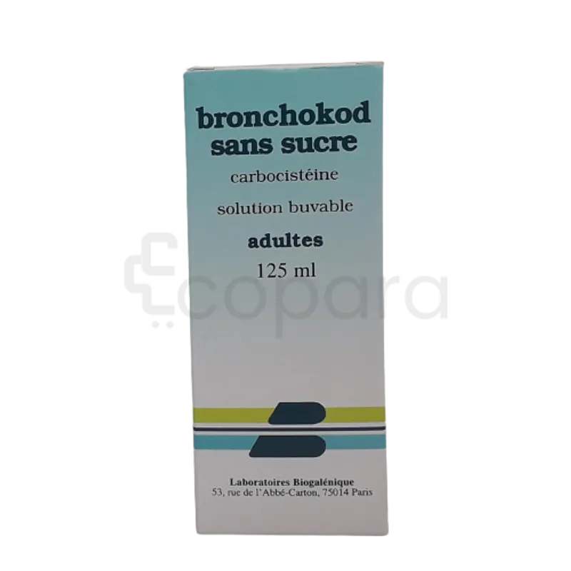 BRONCHOKOD 5% SANS SUCRE ADULTE 125ML
