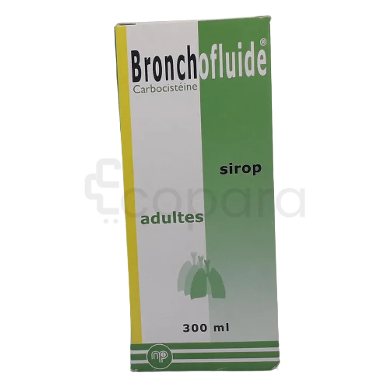 BRONCHOFLUIDE 5% ADULTE 300ML SIROP