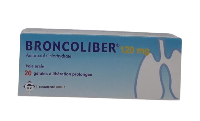 BRONCOLIBER 120MG BOITE DE 20 GELULES