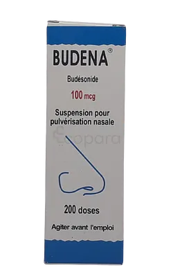 BUDENA 100µG BOITE DE 200 DOSES AEROSOL NASAL