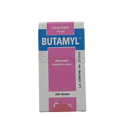 BUTAMYL 100µG BOITE DE 200 DOSES AEROSOL
