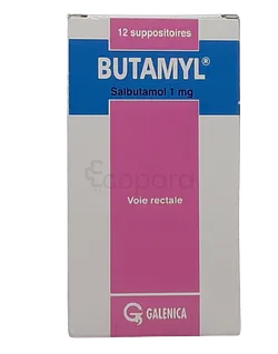 BUTAMYL 1MG BOITE DE 12 SUPPOSITOIRES
