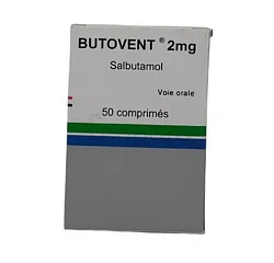 BUTOVENT 2MG BOITE DE 50 COMPRIMES