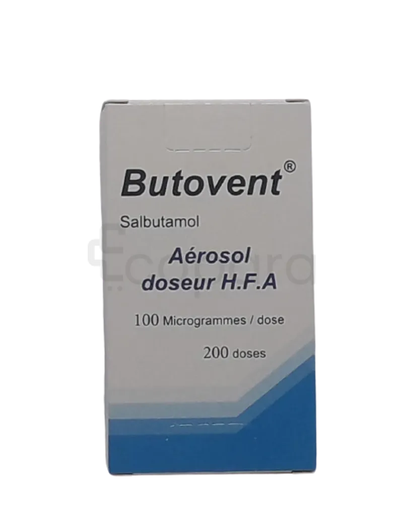 BUTOVENT 100µG BOITE DE 200 DOSES AEROSOL