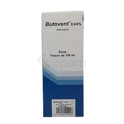 BUTOVENT 0.04% 150ML SIROP
