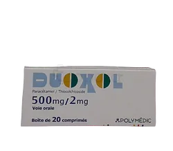 DUOXOL 500MG/2MG BOITE DE 20 COMPRIMES