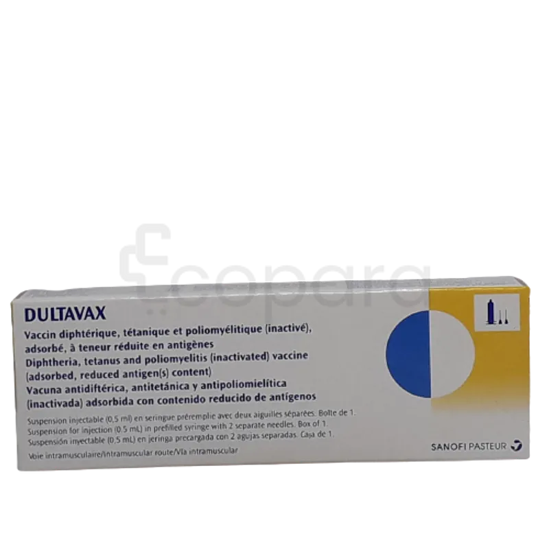 DULTAVAX (DTPOLIO) 0.5ML VACCIN