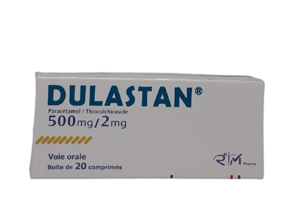 DULASTAN 500MG/2MG BOITE DE 20 COMPRIMES
