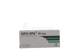 DROSPA 40MG BOITE DE 20 COMPRIMES