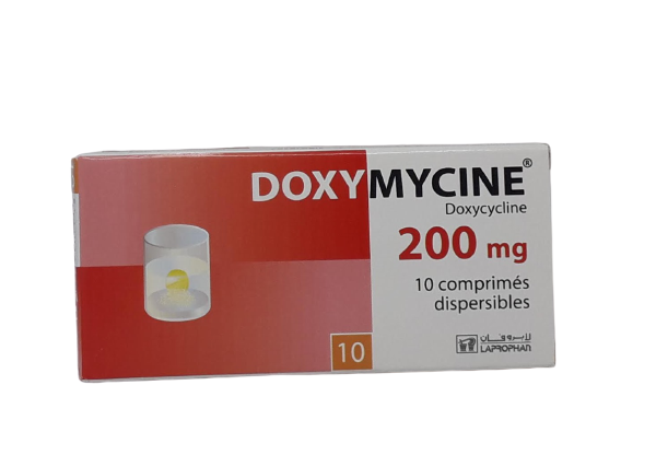 DOXYMYCINE 200MG BOITE DE 10 COMPRIMES DISPERSIBLES