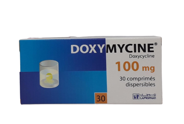 DOXYMYCINE 100MG BOITE DE 30 COMPRIMES DISPERSIBLES