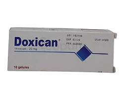 DOXICAN 20MG BOITE DE 10 GELULES PM