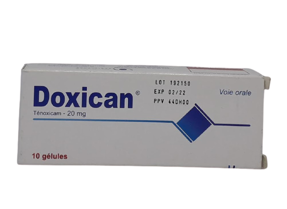 DOXICAN 20MG BOITE DE 10 GELULES PM