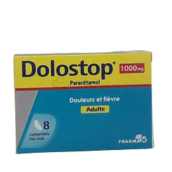 DOLOSTOP 1G BOITE DE 8 COMPRIMES