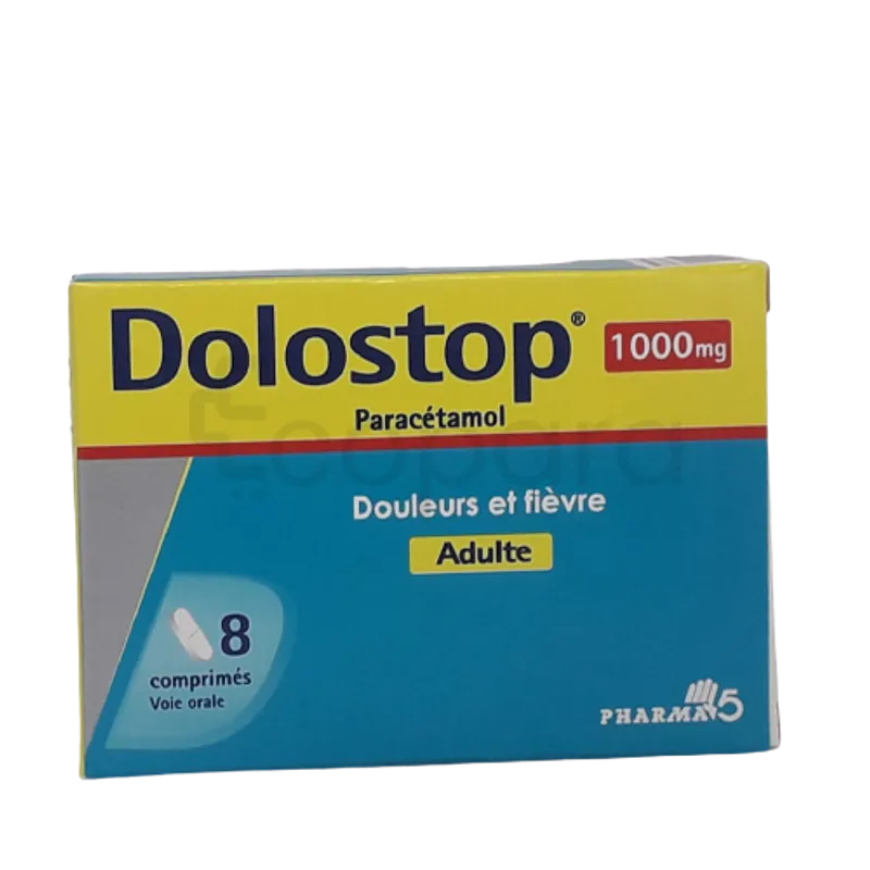 DOLOSTOP 1G BOITE DE 8 COMPRIMES