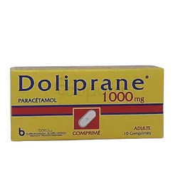 DOLIPRANE 1000MG BOITE DE 10 COMPRIMES