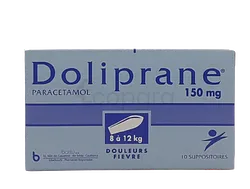 DOLIPRANE SU 150MG SUPPO