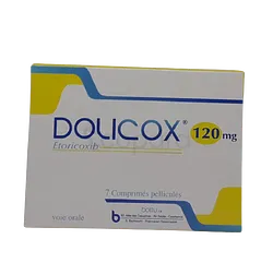 DOLICOX 120MG BOITE DE 7 COMPRIMES PELLICULES