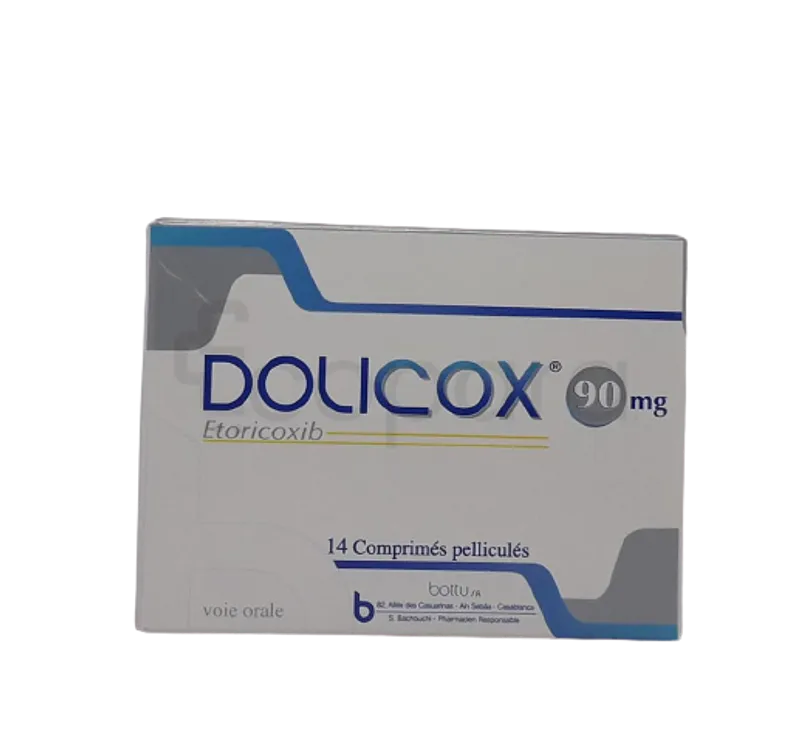 DOLICOX 90MG BOITE DE 14 COMPRIMES PELLICULES