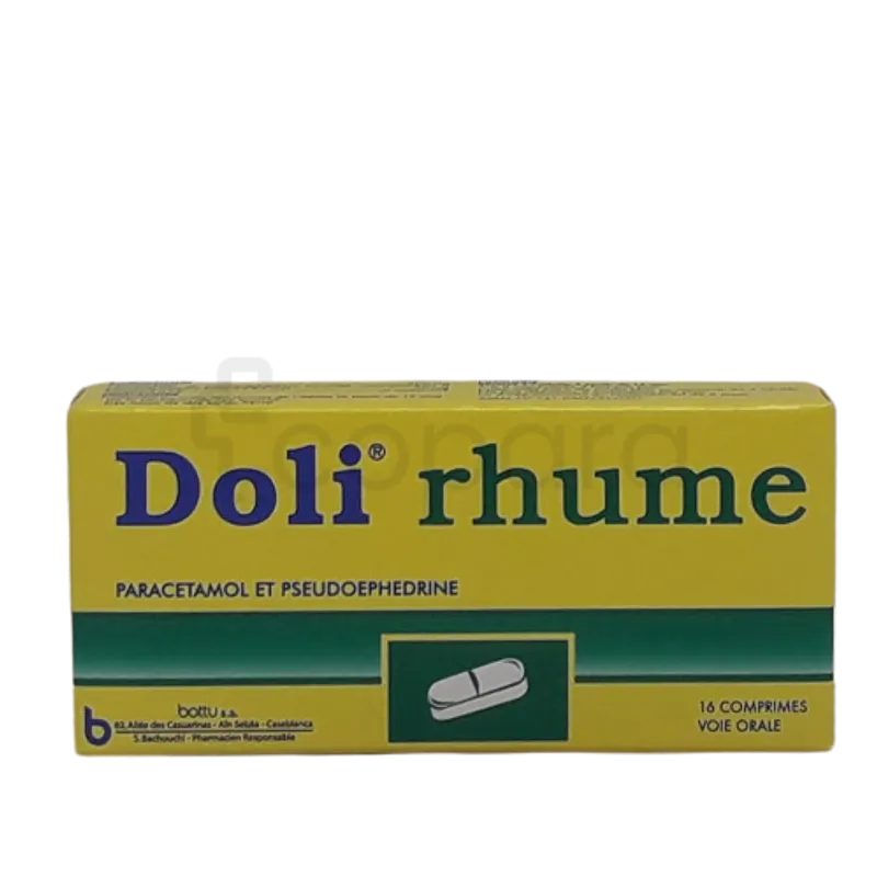 DOLIRHUME BOITE DE 16 COMPRIMES