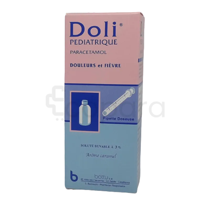 DOLI PEDIATRIQUE 3% 90ML SIROP