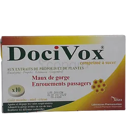 DOCIVOX BOITE DE 10 COMPRIMES