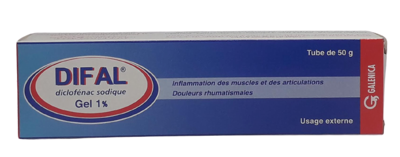 DIFAL 50G 1% GEL GM