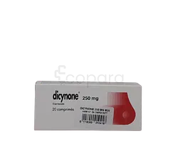 DICYNONE 250MG BOITE DE 20 COMPRIMES