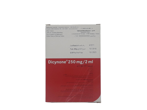 DICYNONE 250MG/2ML BOITE DE 6 INJECTABLES