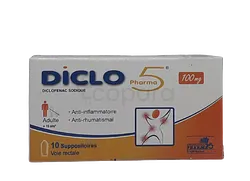 DICLO 100MG BOITE DE 10 SUPPOSITOIRES