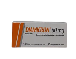 DIAMICRON 60MG BOITE DE 30 COMPRIMES
