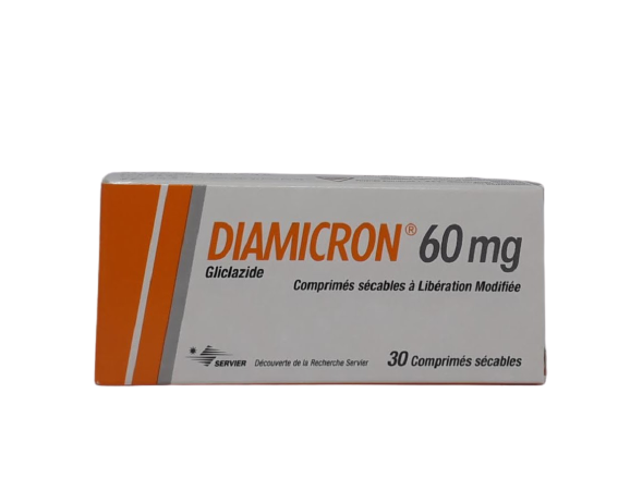 DIAMICRON 60MG BOITE DE 30 COMPRIMES