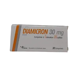 DIAMICRON LM 30MG BOITE DE 30 COMPRIMES