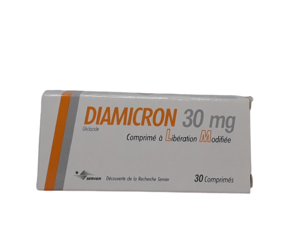 DIAMICRON LM 30MG BOITE DE 30 COMPRIMES