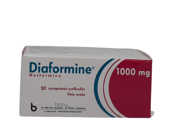 DIAFORMINE 1000MG BOITE DE 30 COMPRIMES