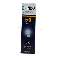 DI INDO 50MG BOITE DE 15 COMPRIMES EFFERVESCENTS REFERENCE 900058