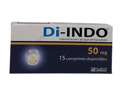 DI INDO 50MG BOITE DE 15 COMPRIMES DISPERSIBLES REFERENCE 900057