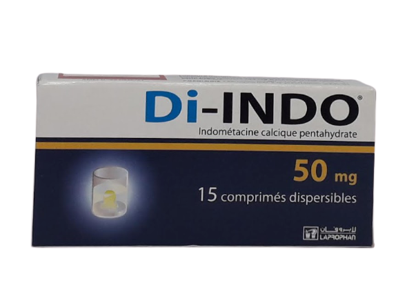 DI INDO 50MG BOITE DE 15 COMPRIMES DISPERSIBLES REFERENCE 900057