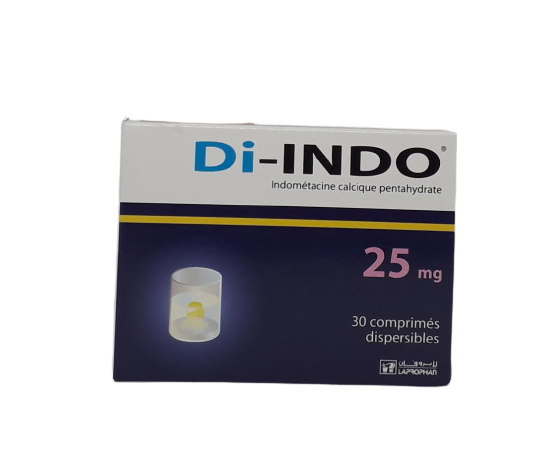DI INDO 25MG BOITE DE 30 COMPRIMES DISPERSIBLES REFERENCE 900052