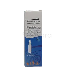 DESOMEDINE 0.1% 10ML COLLYRE