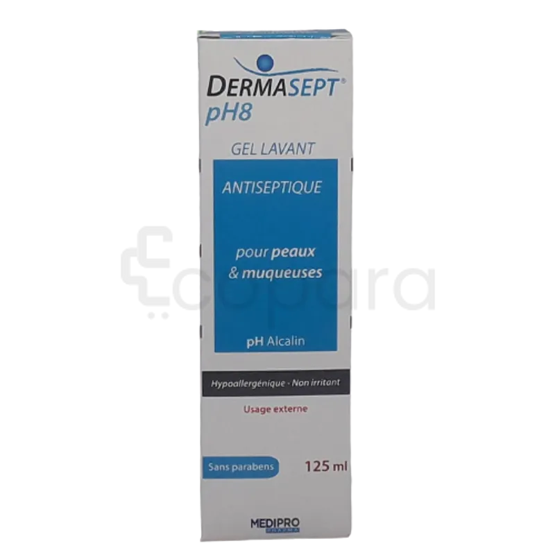 DERMASEPT GEL LAVANT PH8 125ML