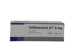 DEFLAZACORTE GT 6MG BOITE DE 20 COMPRIMES SECABLES