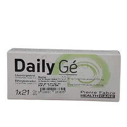 DAILY GE 0.05/0.03MG BOITE DE 21 PILULE