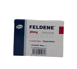 FELDENE 20MG BOITE DE 10 COMPRIMES DISPERSIBLES