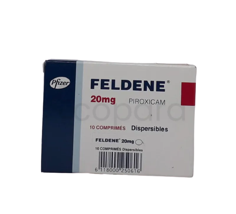 FELDENE 20MG BOITE DE 10 COMPRIMES DISPERSIBLES