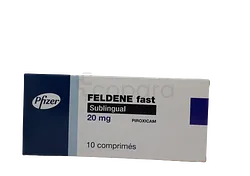 FELDENE FAST 20MG BOITE DE 10 COMPRIMES PM