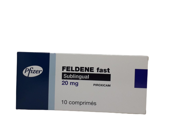 FELDENE FAST 20MG BOITE DE 10 COMPRIMES PM