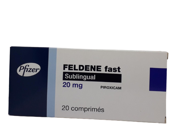 FELDENE FAST 20MG BOITE DE 20 COMPRIMES GM