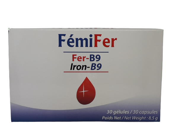 FEMIFER CO B9 BOITE DE 30 GELULES