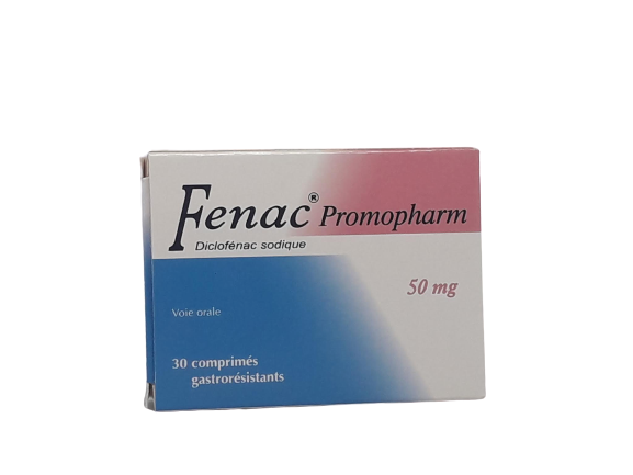 FENAC 50MG BOITE DE 30 COMPRIMES